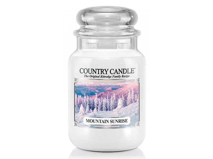 Country Candle - Mountain Sunrise - Duży słoik (652g) 2 knoty