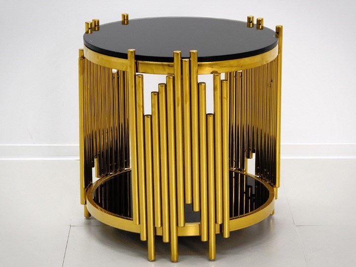 Stolik kawowy Cascaddo GLAMUR Gold 50 "