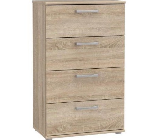Komoda Dąb Sonoma Szuflady 50 Cm Salon Sypialnia Komody Zdjęcia