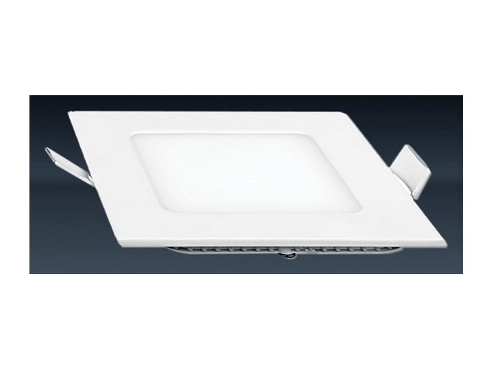 Kwadratowy panel led slim ozcan 201-3 8,5cm lampa podtynkowa z zasilaczem 3000k promocja
