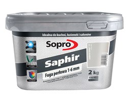 Fuga Sopro Saphir 17 srebrno-szara 2 kg Fuga cementowa