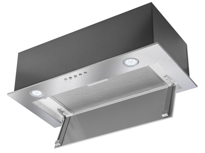 Okap VDB Smart Glass 60 Inox Okap podszafkowy Szerokość 59,8 cm Kategoria Okapy Okap do zabudowy Sterowanie Mechaniczne