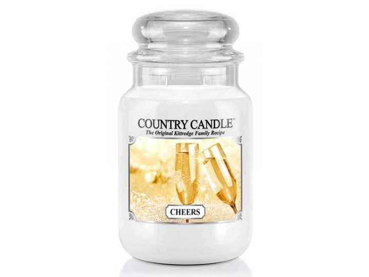 Country Candle - Cheers - Duży słoik (652g) 2 knoty