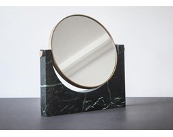 Lusterko kosmetyczne Menu Pepe Marble Green Styl skandynawski kamień szkło metal Sposób montażu Stawiane