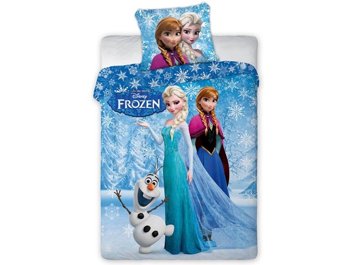 Pościel Frozen Elsa Anna Olaf 160x200