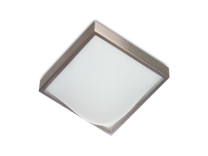 Plafon kinkiet QUADRO P1 22 cm nikiel WYPRZEDAŻ ostatnie sztuki