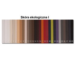 Pufa comfort 2 osobowa mix kolorów pikowana na siedzisku Skóra ekologiczna Tkanina Pufa pikowana Styl glamour
