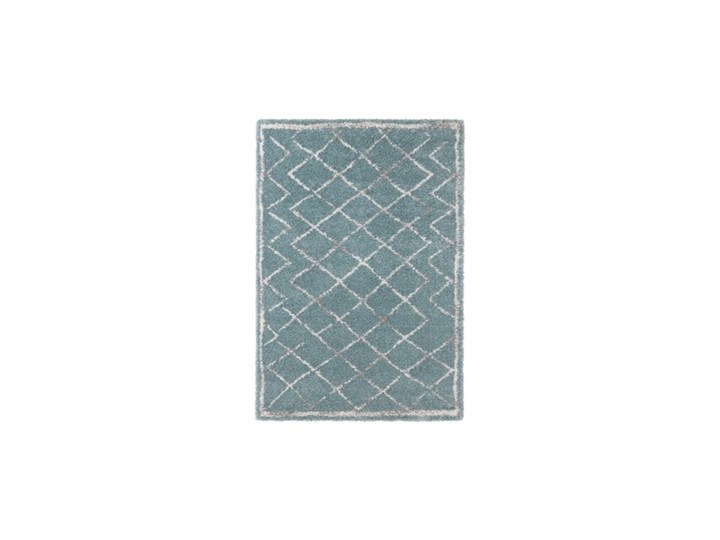 Niebieski dywan Mint Rugs Loft, 80x150 cm Pomieszczenie Salon Prostokątny Dywany Syntetyk Juta Kolor Szary