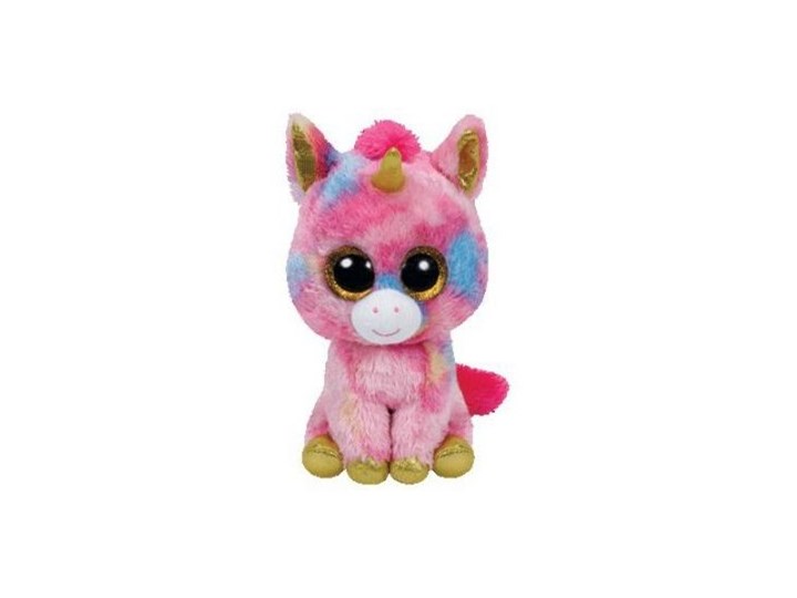 Maskotka TY INC Beanie Boos Fantasia- kolorowy jednorożec 20 cm Koniki zebry i żyrafy Kategoria Maskotki i pluszaki
