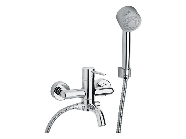 Cox bateria wannowo-prysznicowa ścienna chrom 78CR100 Bateria wannowa Kolor Srebrny Bateria ścienna Bateria prysznicowa Kategoria Baterie łazienkowe