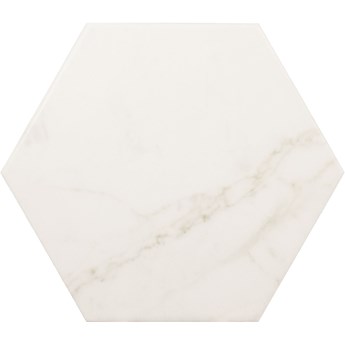 Carrara Hexagon Mat 17,5x20 haksagon marmur