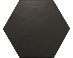 Hexatile Negro Mate 17,5x20 Gres Heksagon Przeznaczenie v2 Płytki podłogowe
