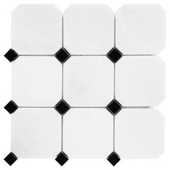 PURE B&W OCTAGON 100 30,5x30,5