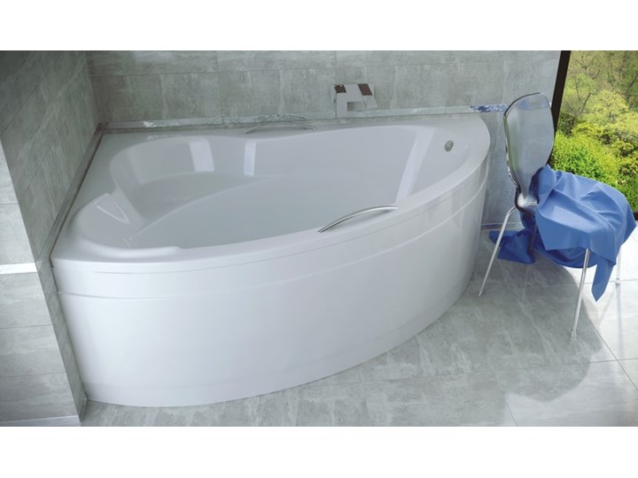 Wanna narożna asymetryczna Ada 160x100 Akryl Długość 160 cm