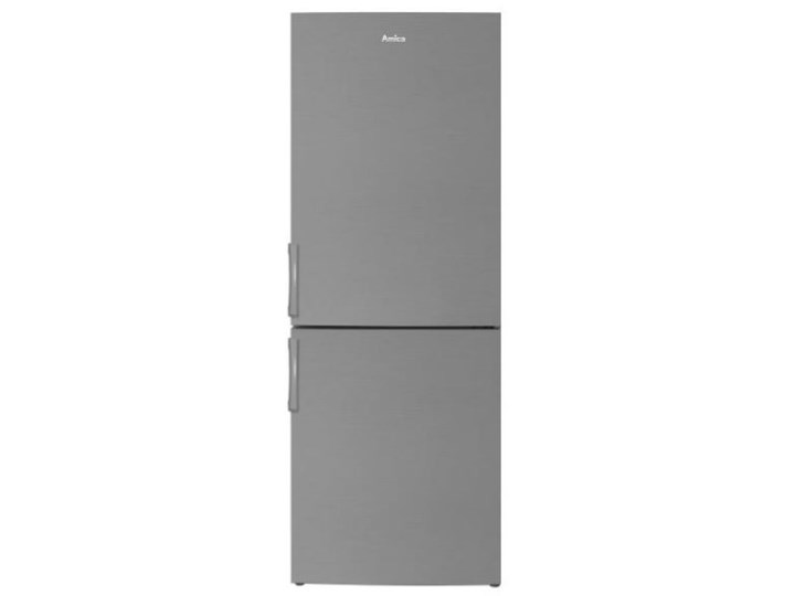Lodówka AMICA FK2415.3UX Srebrna Szerokość 54 cm Wysokość 152 cm Kolor Srebrny Jednodrzwiowe Kategoria Lodówki