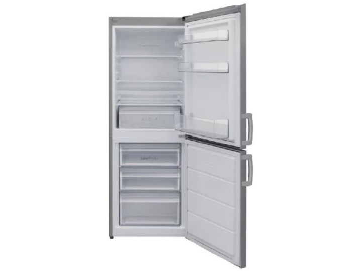 Lodówka AMICA FK2415.3UX Srebrna Wysokość 152 cm Szerokość 54 cm Jednodrzwiowe Położenie zamrażalnika Na dole