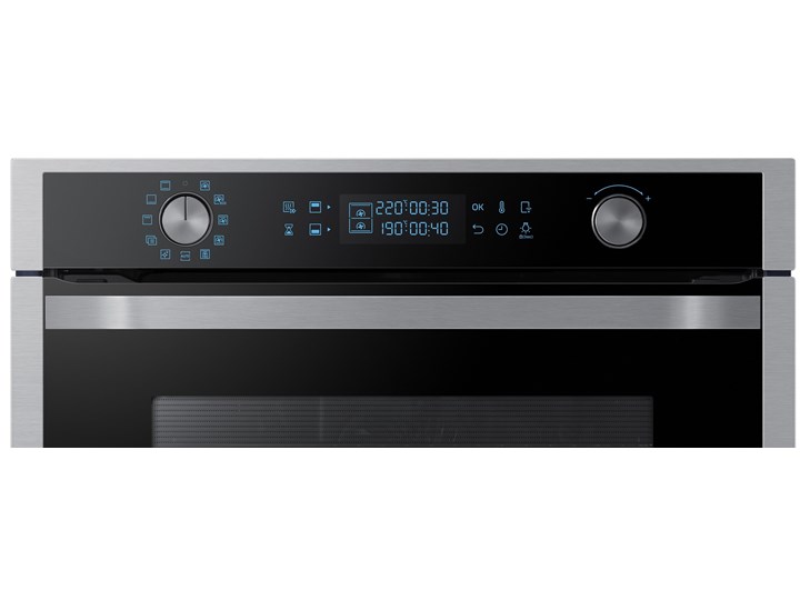 Piekarnik SAMSUNG NV75N7647RS Dual Cook Flex Elektryczny Czarno-srebrny A+ Elektryczne Kolor Czarny