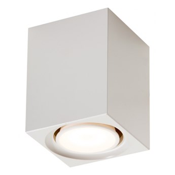KINKIET LAMPA ŚCIENNA WALEC ŚWIATŁO GÓRA DÓŁ ALUMINIUM BIAŁY LED GU10 LM K 1360 WH
