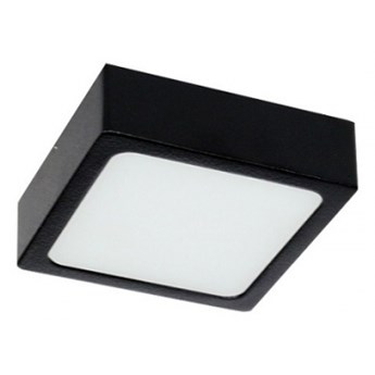 LM P 401 BK IP44 PLAFON CZARNY LAMPA SUFITOWA NATYNKOWA 8,8CM LED 8W 3000K 680lm=60W HERMETYCZNY