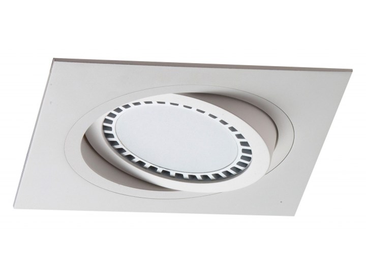 PP Design 621/1 OPRAWA HALOGENOWA LED WPUSZCZANA OCZKO REGULOWANA BIAŁY ES111 QR111 AR111 GU10 G53 Oprawa stropowa Oprawa wpuszczana Oprawa led Kwadratowe Kategoria Oprawy oświetleniowe