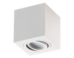PP Design P 201 PLAFON NOWOCZESNA LAMPA SUFITOWA OPRAWA NATYNKOWA ALUMINIUM BIAŁY PAR16 GU10 LED