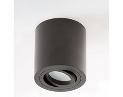 PP Design P 203 PLAFON NOWOCZESNA LAMPA SUFITOWA OPRAWA NATYNKOWA ALUMINIUM CZARNY PAR16 GU10 LED