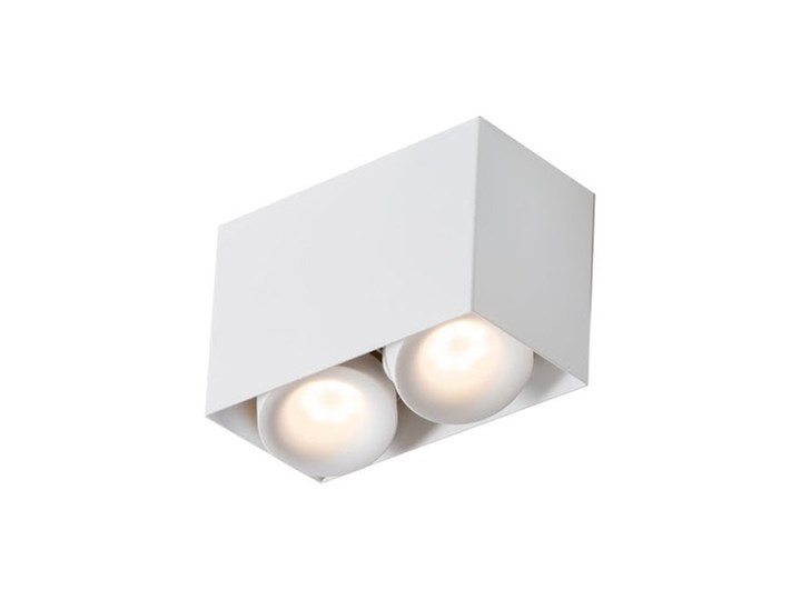 PP Design P 818/2 WH PLAFON NOWOCZESNA LAMPA SUFITOWA OPRAWA NATYNKOWA BIAŁY PAR16 GU10 LED