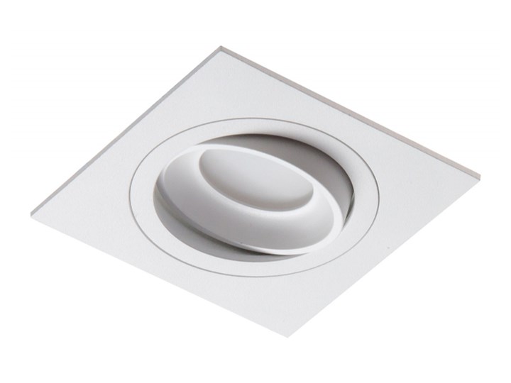 PP Design 826/1 WH OPRAWA HALOGENOWA WPUSZCZANA REGULOWANA OCZKO ALUMINIUM BIAŁY PAR16 MR16 GU10 230V LED Oprawa led Oprawa stropowa Oprawa wpuszczana Kwadratowe Kategoria Oprawy oświetleniowe