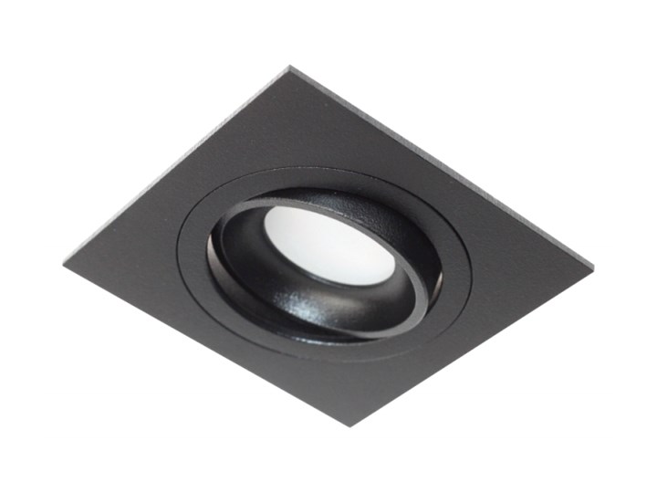 PP Design 826/1 BK OPRAWA HALOGENOWA WPUSZCZANA REGULOWANA OCZKO ALUMINIUM CZARNY PAR16 MR16 GU10 23 ...