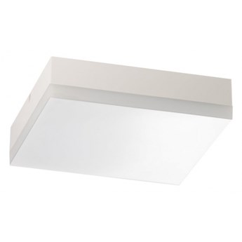 PP P 3001 PLAFON BIAŁY LAMPA SUFITOWA NATYNKOWA 22x22CM LED 15W 3000K 1150lm=85W HERMETYCZNY IP44