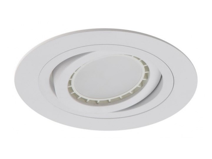 PP 920 WH OPRAWA HALOGENOWA WPUSZCZANA REGULOWANA OCZKO ALUMINIUM BIAŁY QR70 GU10 230V LED Oprawa stropowa Oprawa led Oprawa wpuszczana Okrągłe