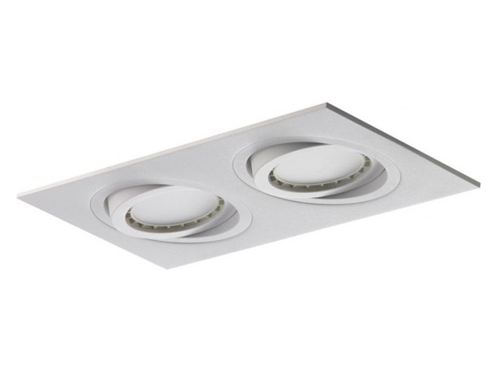 PP 921/2 WH OPRAWA HALOGENOWA WPUSZCZANA REGULOWANA OCZKO ALUMINIUM BIAŁY QR70 GU10 230V LED