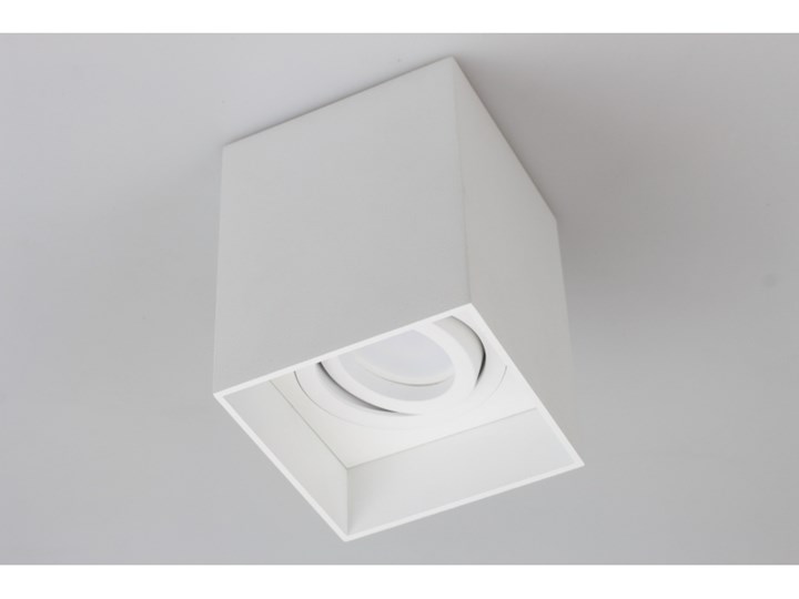 PP P 198 WH PLAFON NOWOCZESNA LAMPA SUFITOWA OPRAWA NATYNKOWA ALUMINIUM BIAŁY PAR16 GU10 LED Oprawa led Kwadratowe Oprawa stropowa Kategoria Oprawy oświetleniowe