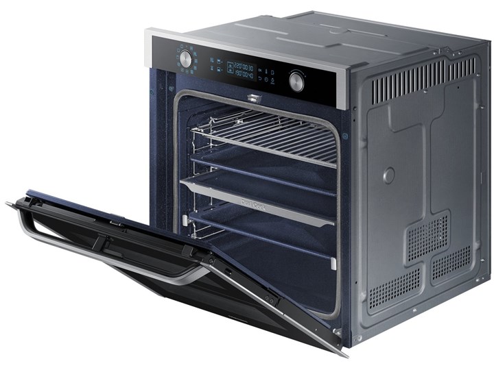 Piekarnik SAMSUNG NV75N7647RS Dual Cook Flex Elektryczny Czarno-srebrny A+ Elektryczne Kolor Czarny