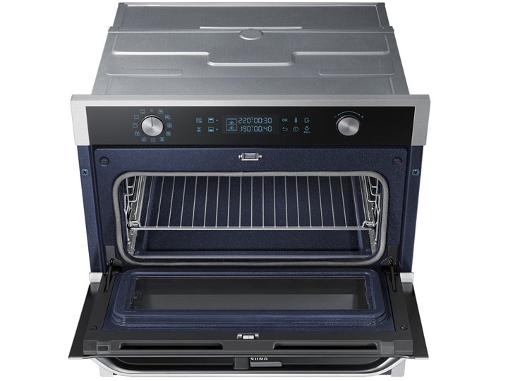 Piekarnik SAMSUNG NV75N7647RS Dual Cook Flex Elektryczny Czarno-srebrny A+ Kolor Czarny Elektryczne Kategoria Piekarniki