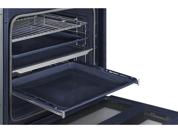 Piekarnik SAMSUNG NV75N7647RS Dual Cook Flex Elektryczny Czarno-srebrny A+ Elektryczne Kolor Czarny