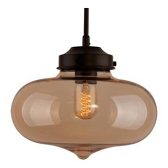 Lampa wisząca 28x28cm Altavola Design London Loft 1 bursztyn kod: 5902249032338