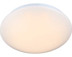 Plafon LED MARLON Globo styl minimalistyczny biały metal akryl