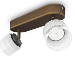 Lampa przysufitowa LED Fremont Philips styl nowoczesny metal szkło