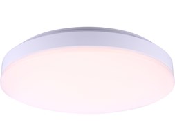 Plafon LED VOLARE I Globo styl nowoczesny biały metal akryl