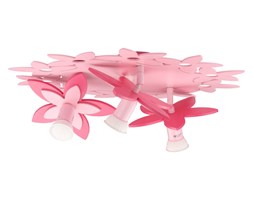 Lampa przysufitowa FLOWERS III Nowodvorski styl dziecko sklejka drewno