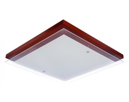 Lampa przysufitowa OSAKA SQUARE Nowodvorski styl nowoczesny drewno szkło