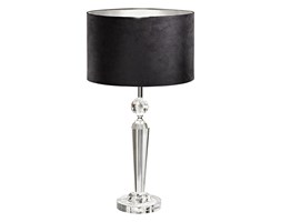 Lampka nocna PASIANO Eglo styl glamour kryształ kryształ stal nierdzewna tkanina