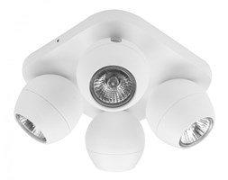 Lampa przysufitowa Planet Philips styl nowoczesny aluminium