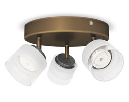 Lampa przysufitowa LED Fremont Philips styl nowoczesny metal szkło