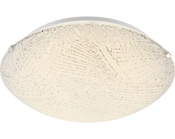 Plafon LED NOIR Globo styl glamour kryształ nikiel metal szkło