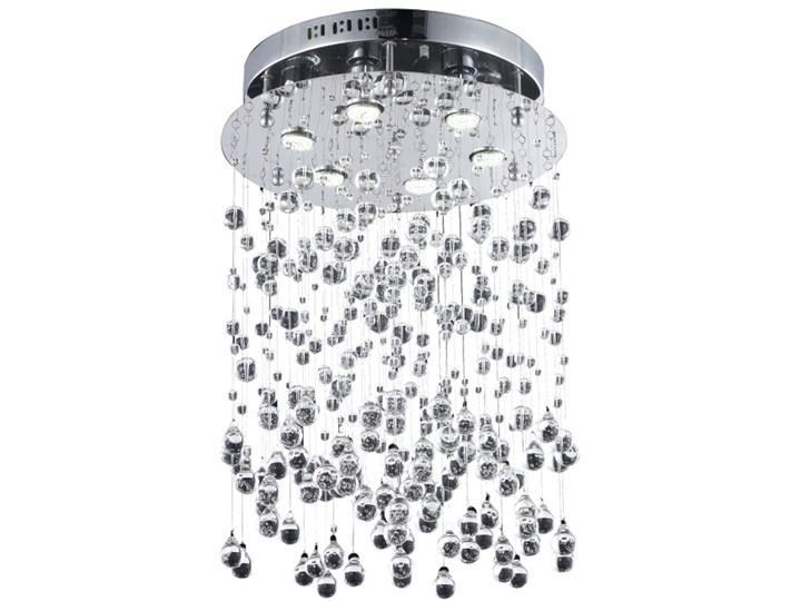 Lampa Przysufitowa Comet Azzardo styl glamour kryształ metal kryształ chrom przeźroczysty MX 9735B-6 metal chrome crystal