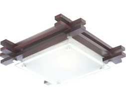 Plafon EDISON I Globo styl nowoczesny biały metal szkło drewno