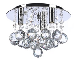 Lampa Przysufitowa Bolla Plafon Azzardo styl glamour kryształ kryształ k9