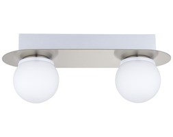 Lampa przysufitowa LED MOSIANO 2 Eglo styl nowoczesny stal szlachetna szkło opalone